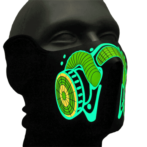 respirateur à masque sensible au son