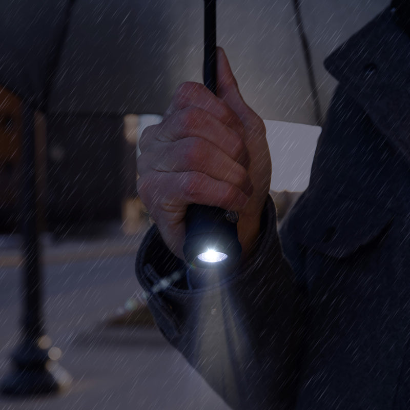 lumière parapluie avec lampe de poche