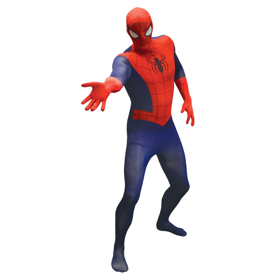 costume de spiderman de carnaval morph