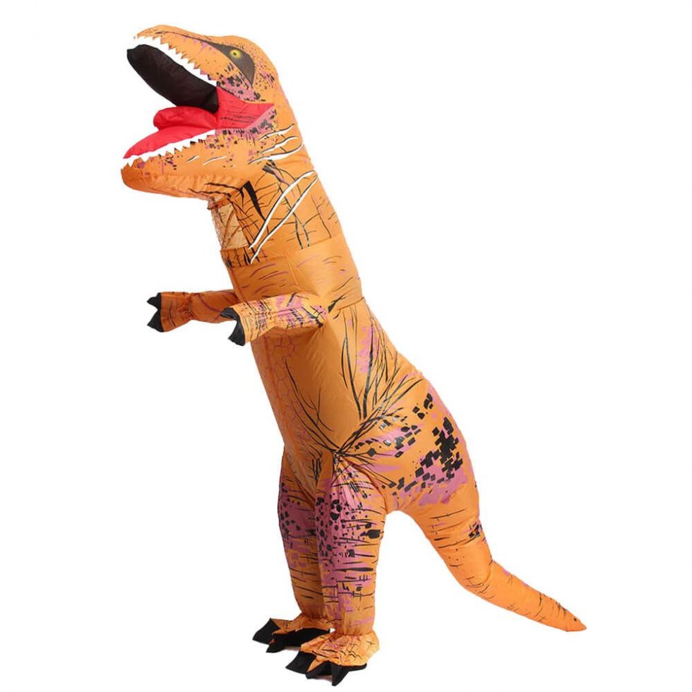 costume d'Halloween de dinosaure