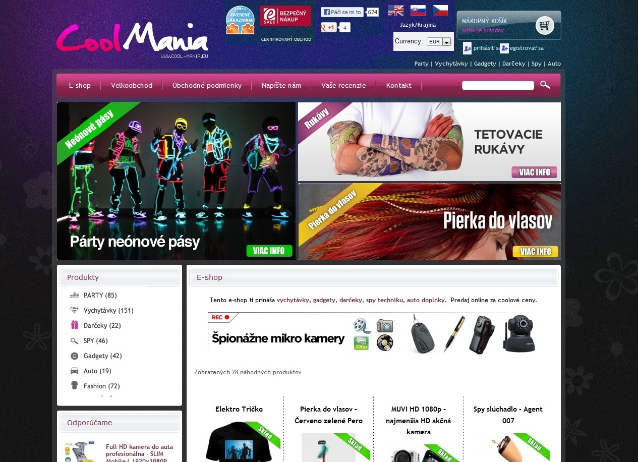 ancien site cool-mania