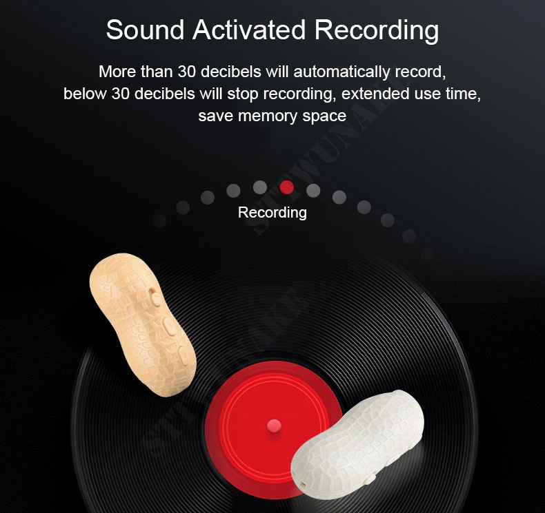 enregistreur sonore et vocal - enregistrement activé par le son