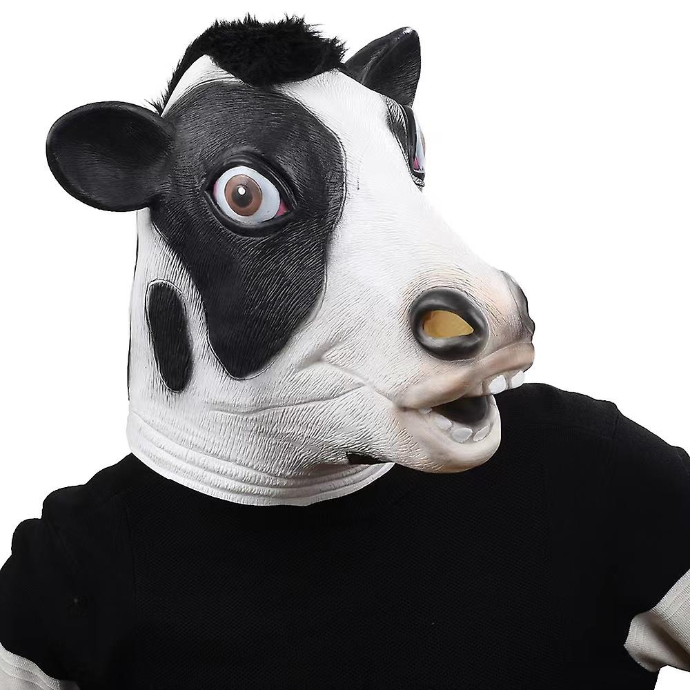 masque de vache masques en latex de silicone
