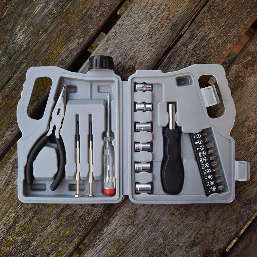 Mini outils en mallette - Boîte à outils