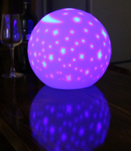 lampe de projection de ciel de sphère de lumière led