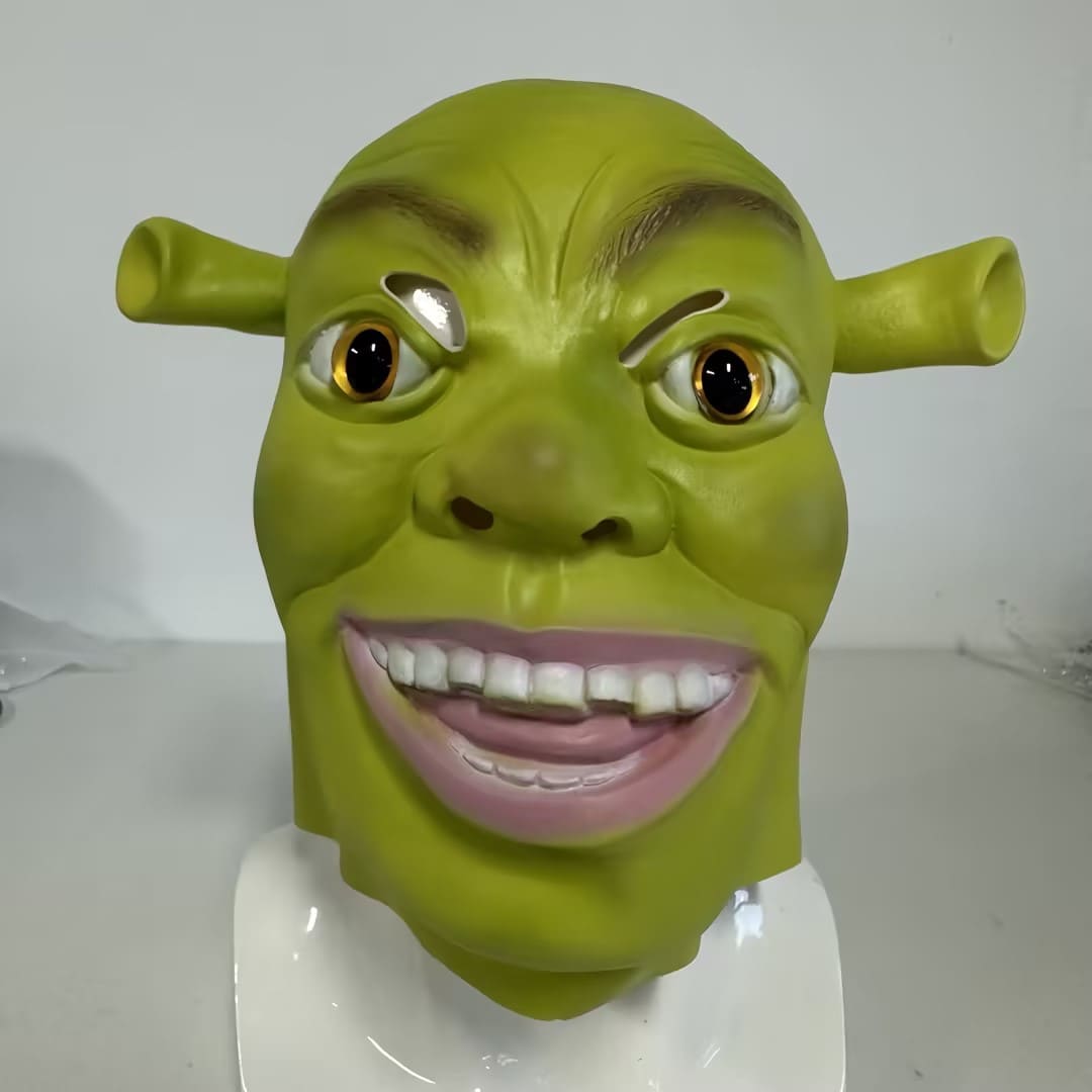Masque Shrek pour le carnaval