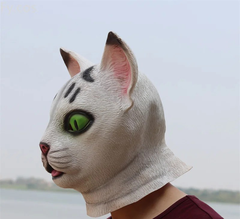 masque facial en silicone pour chat