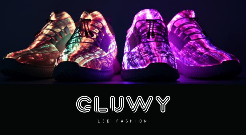 chaussures gluwy led