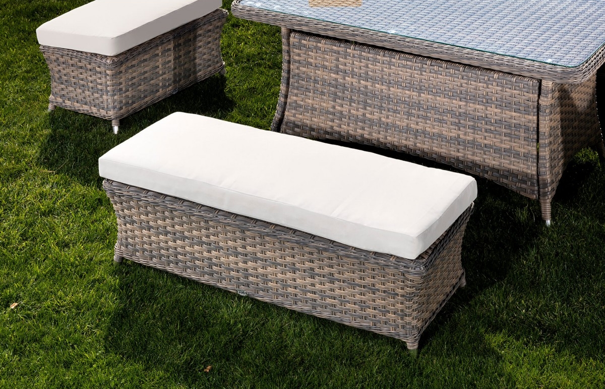 meubles en rotin pour terrasse salon de jardin