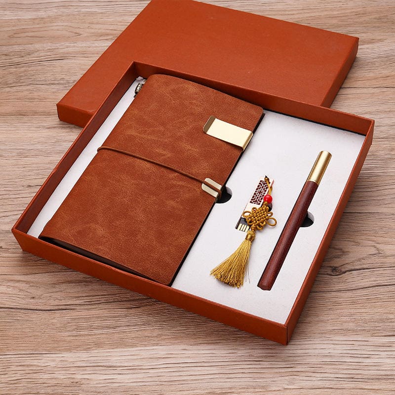 coffret cadeau stylo record cadeau élégant de luxe pour hommes femmes en bois