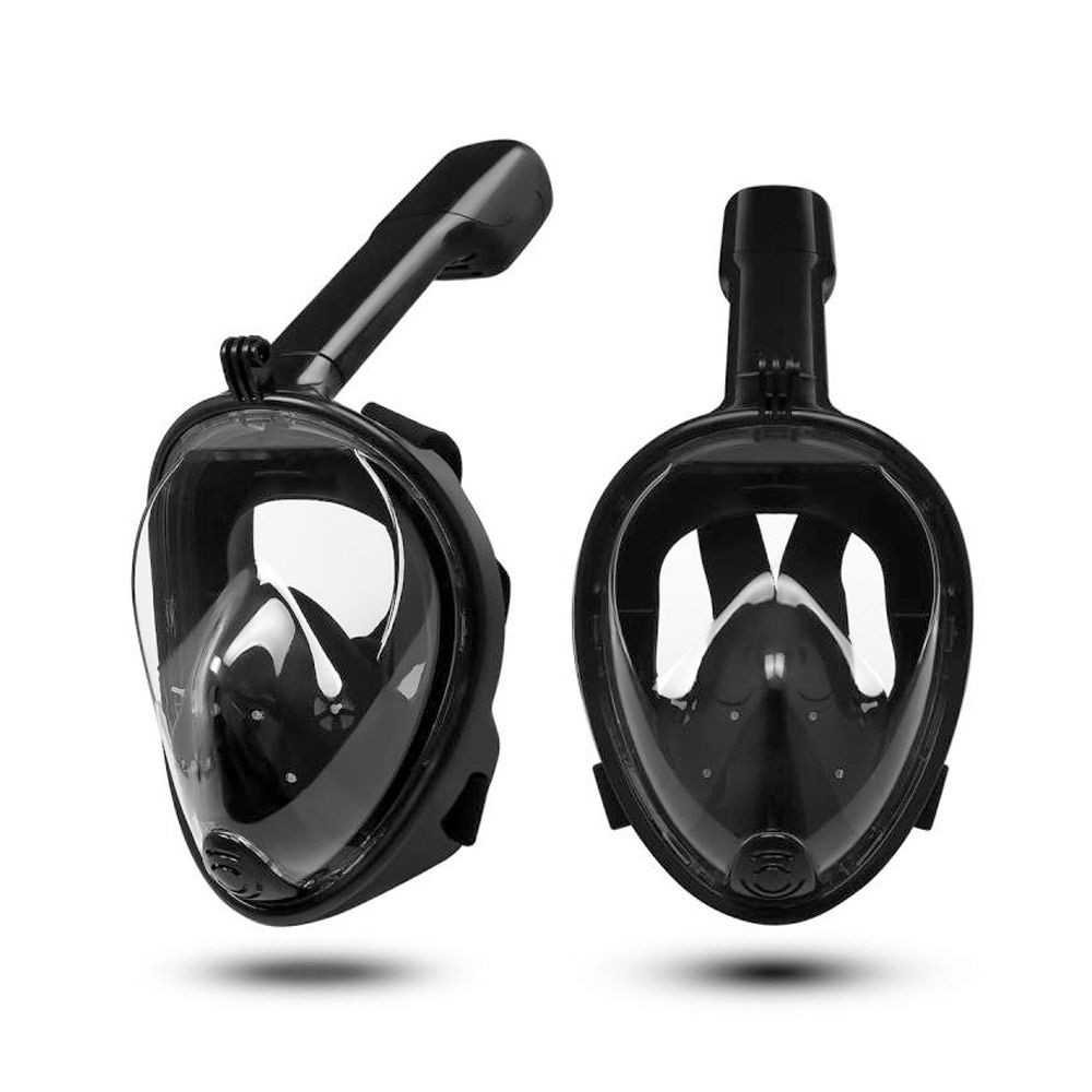 Masque de plongée pliable anti-buée avec tuba et support pour caméra pour  la plongée et la natation - convient pour les adult - Cdiscount Sport