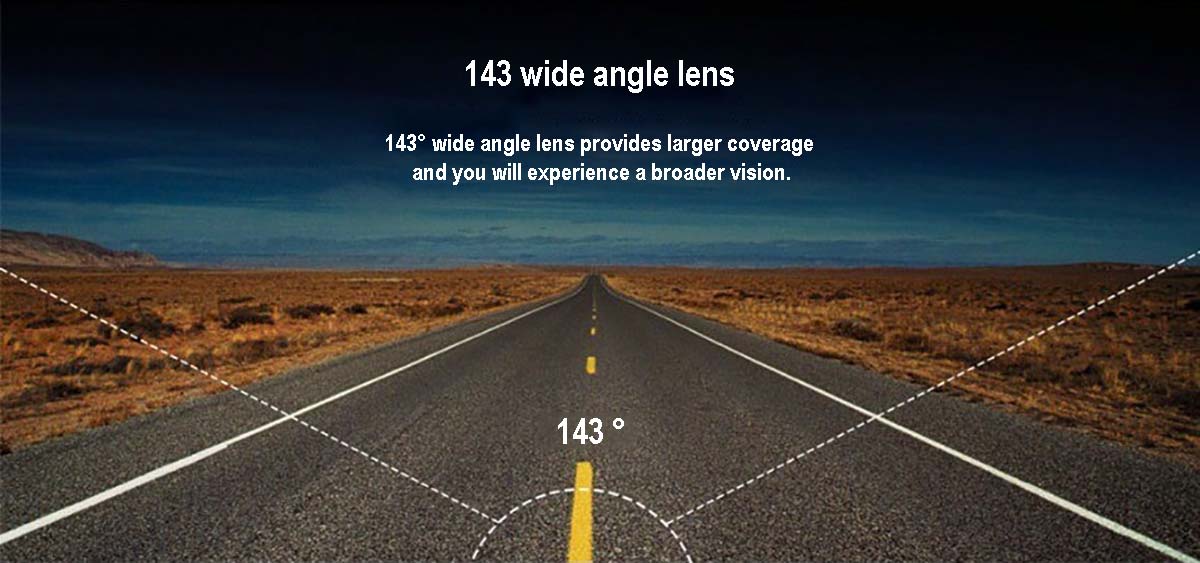Angle de vision Profi S 13 143°