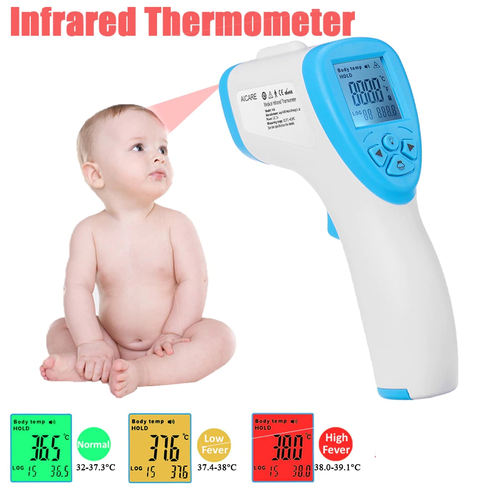 thermomètre infrarouge avec affichage