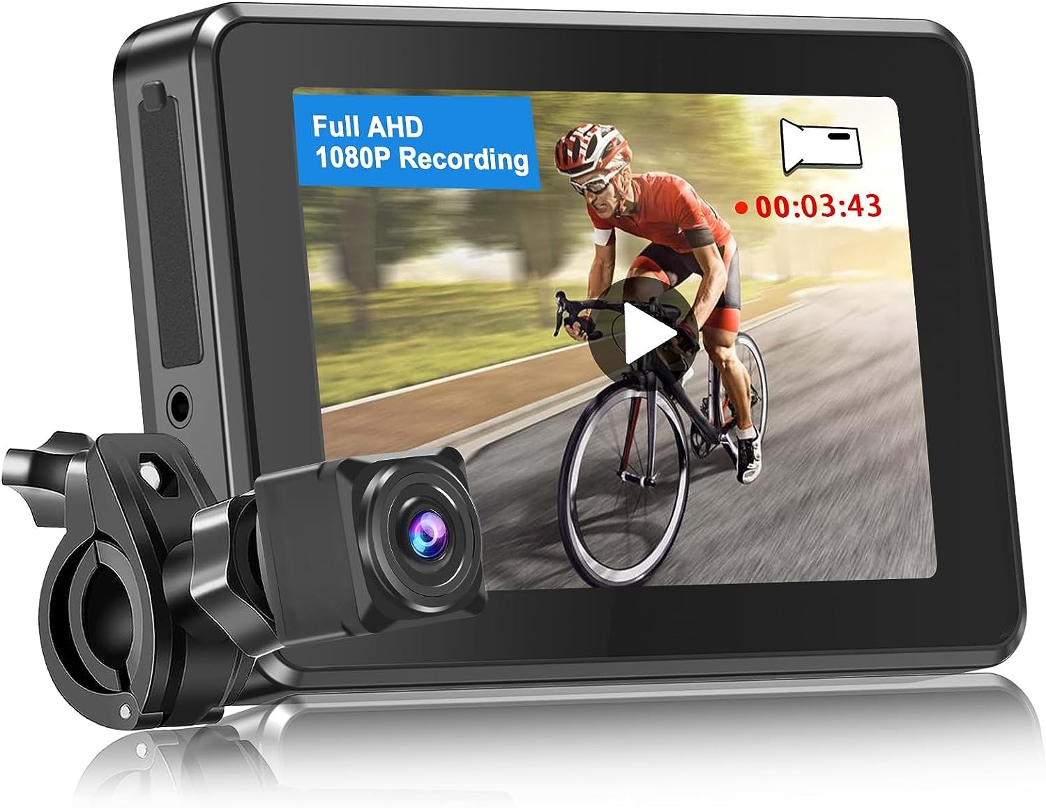caméra de recul pour vélo avec enregistrement