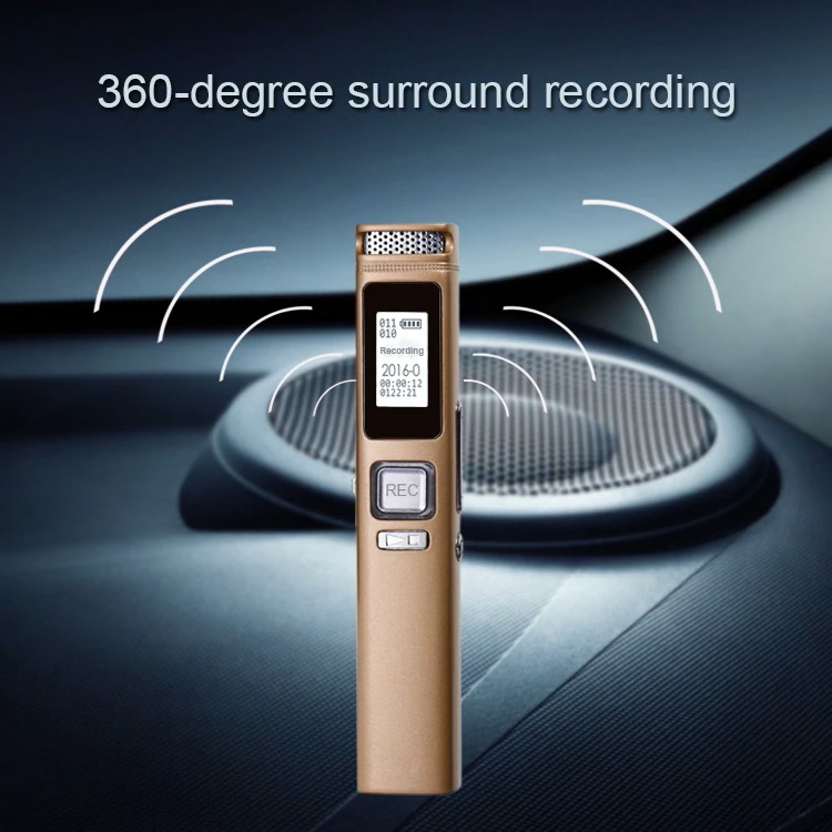 Enregistreur audio portable 360 °