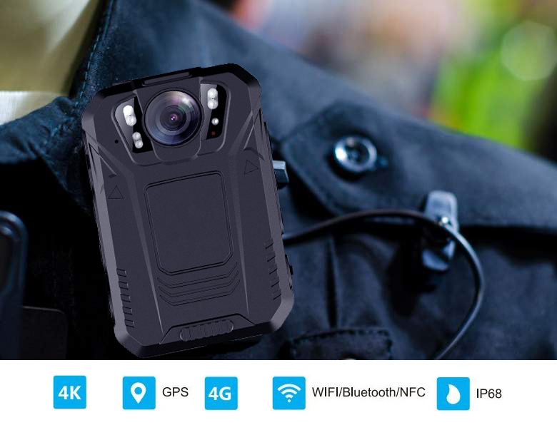 caméra corporelle de police caméra corporelle wifi 5G