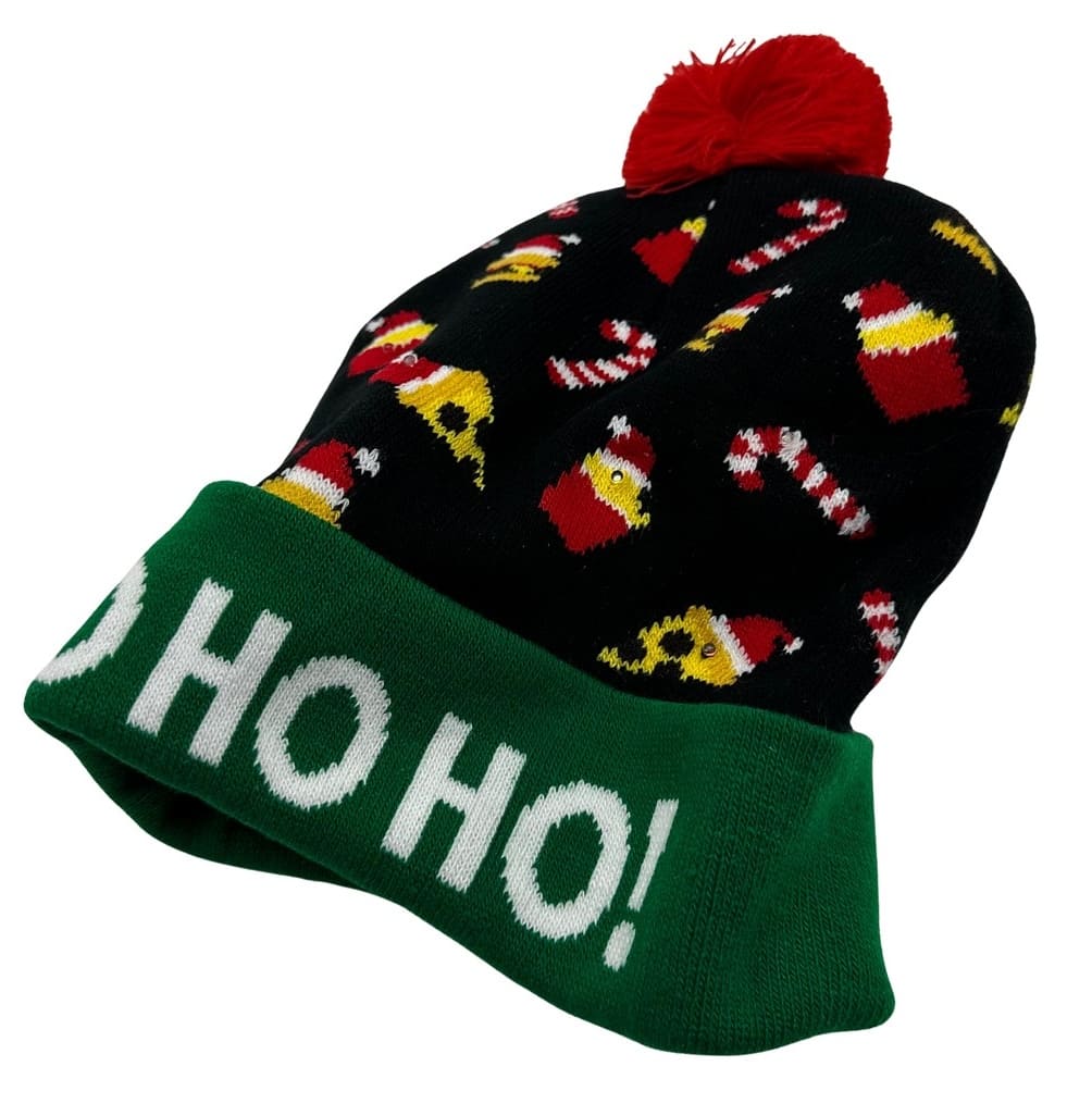 Le bonnet LED de Noël brille la chaleur de l'hiver tricoté