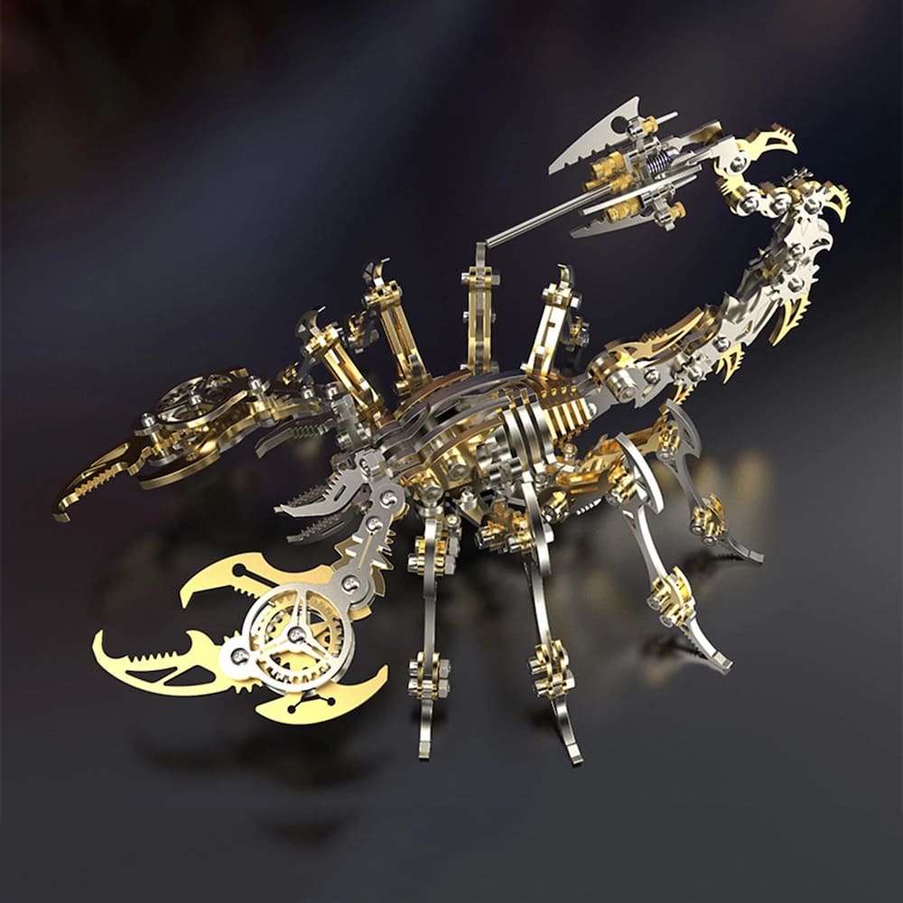 Réplique de puzzle 3D d'un scorpion