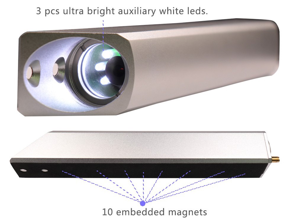 caméra pour chariot élévateur - lumière LED