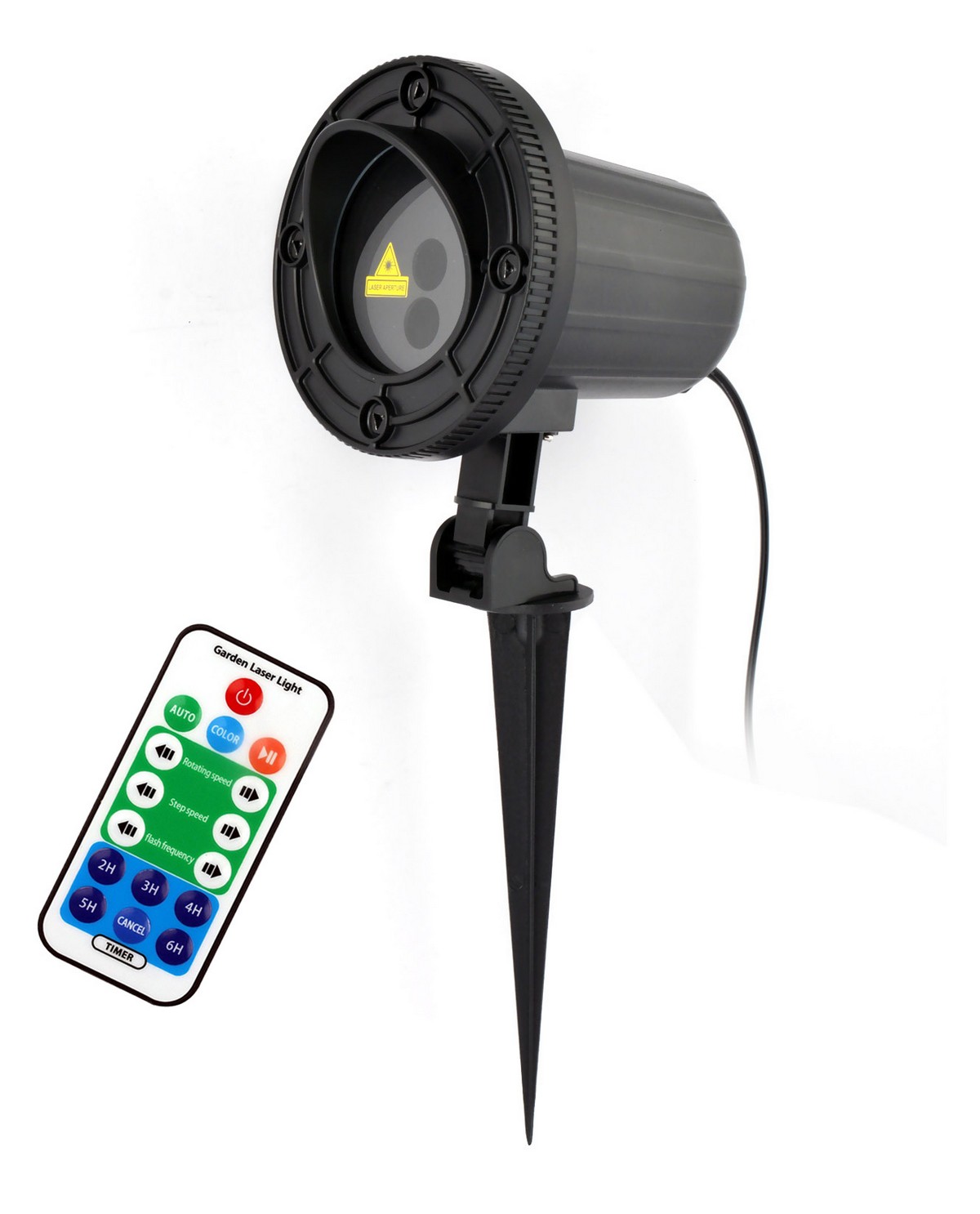 projecteur point laser couleur avec télécommande