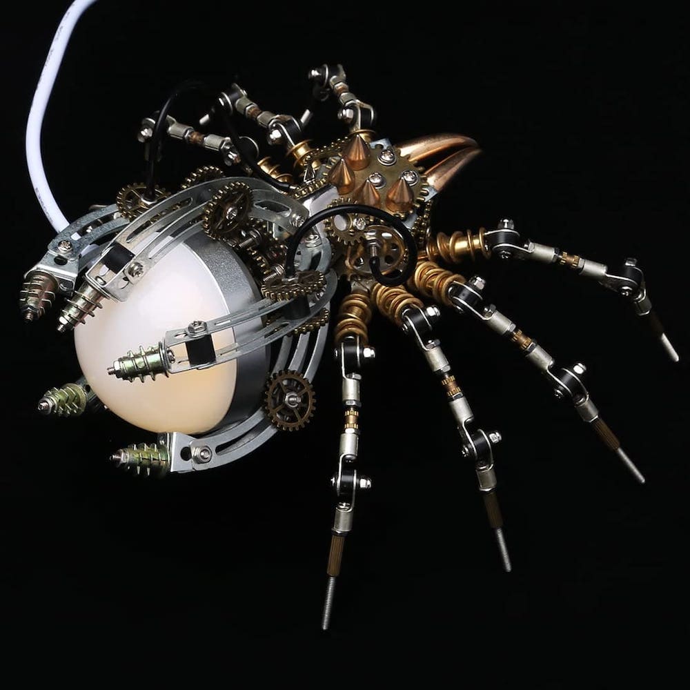 puzzle métal 3D araignée