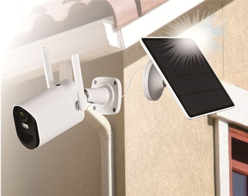 caméra de sécurité solaire 4g sim wifi