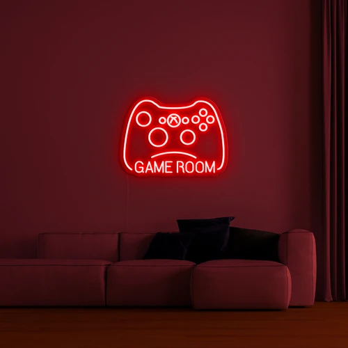 Logo 3D sur le mur - GAMER