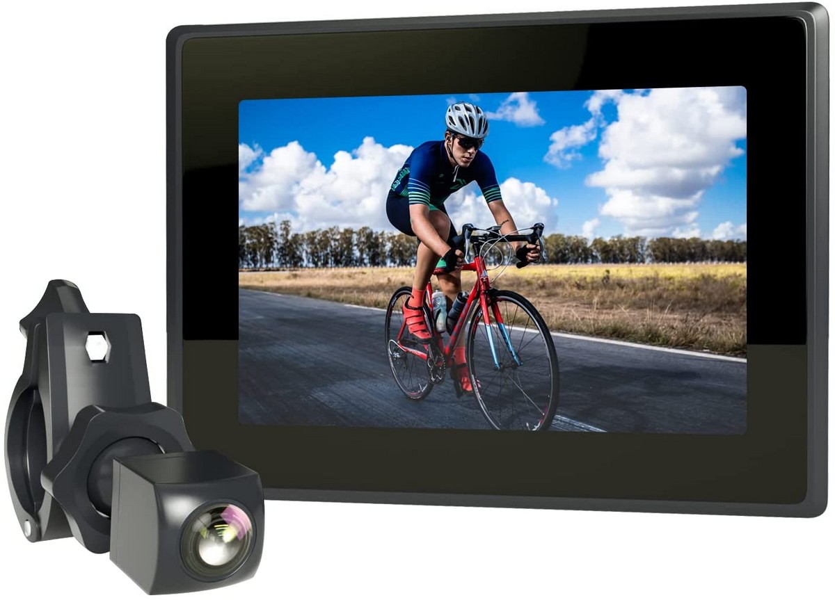 Combinaison caméra et feu arrière pour vélo, 1080p Full HD