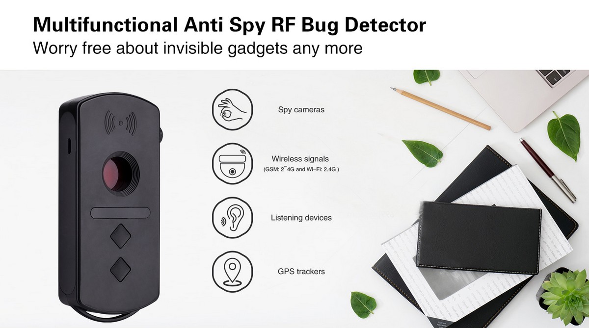 caméra et détecteur d'insectes avec col de cygne flexible