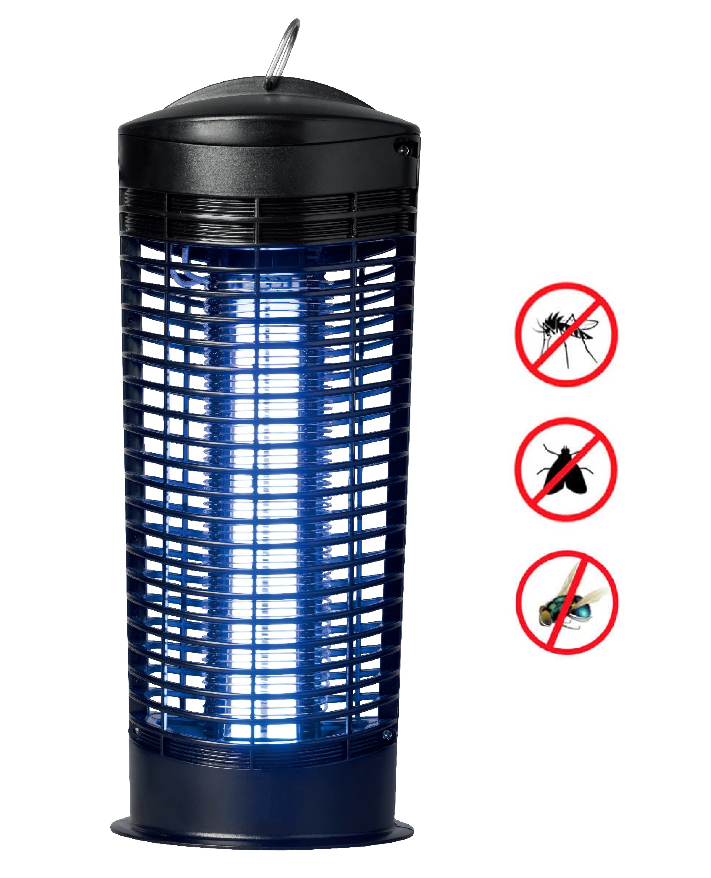 Lampe Anti Moustique, 2 en 1 Électrique Anti Moustique, 360 ° UV Tueur d'Insectes  Électrique Lampe Anti Moustique Rechargeable Sûr et Efficace