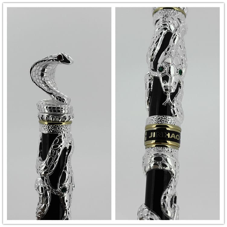 stylo de calligraphie avec stylo à encre de serpents
