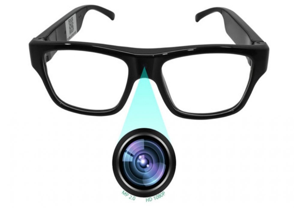 lunettes espion tactile avec caméra FULL HD et WiFi