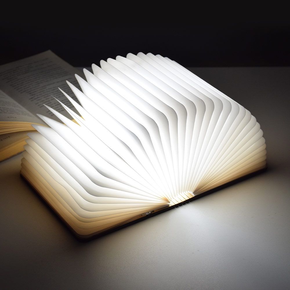 Livre LED - lampe en forme de livre pliant