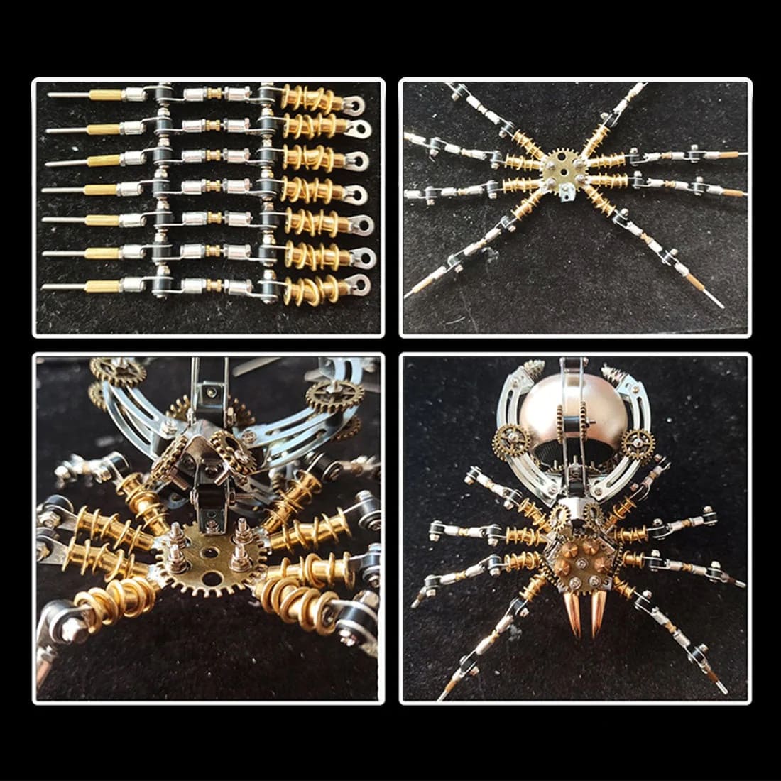 Puzzle araignée 3D en métal