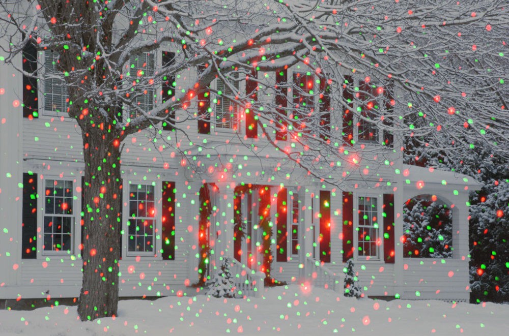 Laser décoratif de Noël de projecteur de LED
