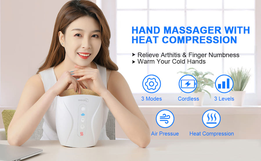 machine de massage des mains - messager portatif