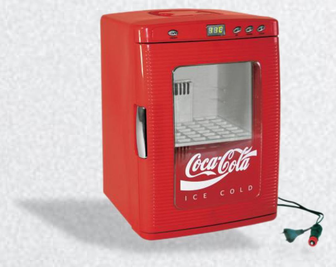 rétro mini refroidisseur réfrigérateur réfrigérateur rouge coca cola