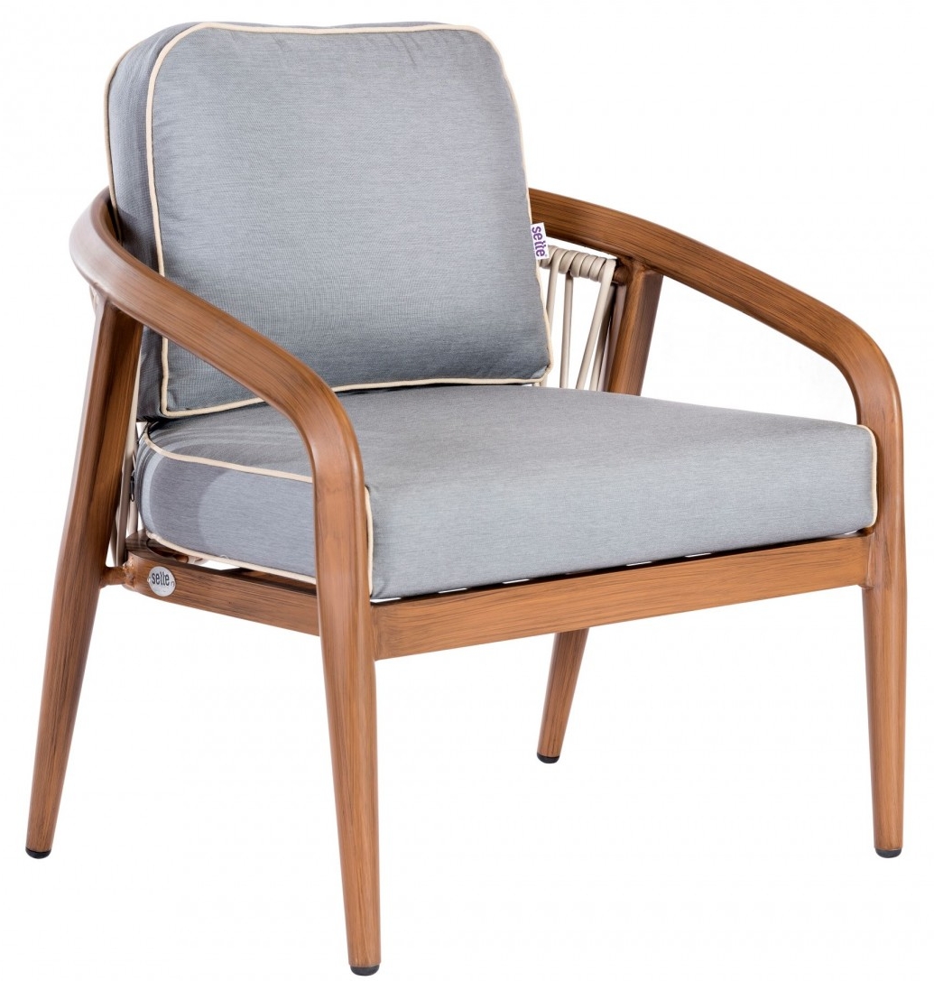 fauteuil meubles de jardin en rotin de luxe moderne