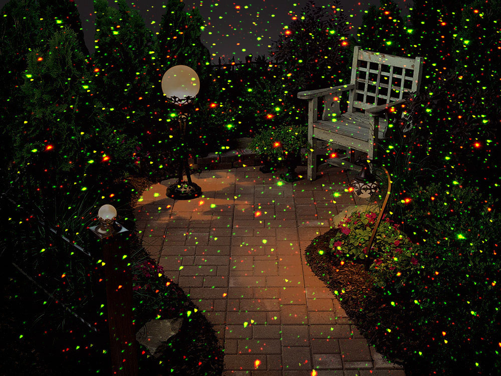 Projecteur de Noël laser couleur pour projection à domicile