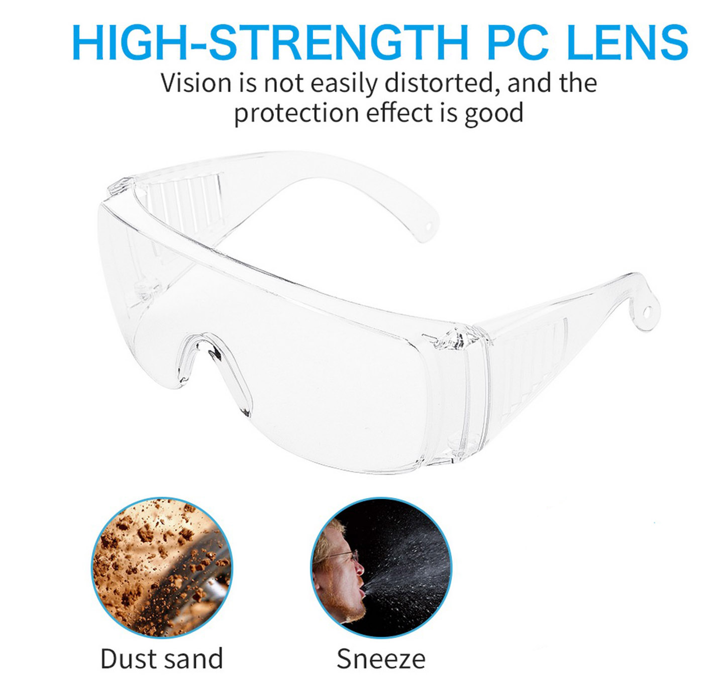 protection oculaire contre les virus - lunettes