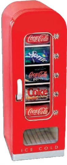 Distributeur de soda Réfrigérateur
